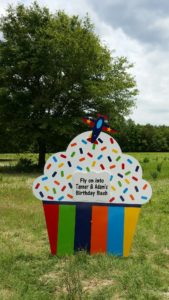 Birthday Lawn Sign Birthday Yard Cards Sandhills Baby and Birthday Signs Fayetteville, NC (910)723-4784