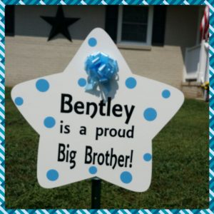 New Baby Lawn Sign Fayetteville NC Sandhills Baby and Birthday Signs (910)723-4784