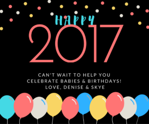 New Years 2017 Fayetteville, NC Sandhills Baby & Birthday Signs Party Signs and Stork Signs (910)723-4784